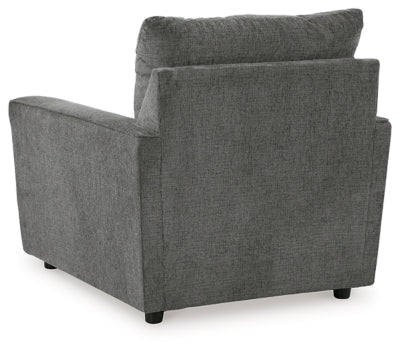 Stairatt Chair - Dark Gray Arm Chair modern furniture Contempo Furniture