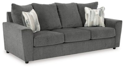 Stairatt Sofa - Dark Gray Stationary Sofa modern furniture Contempo Furniture