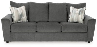 Stairatt Sofa - Dark Gray Stationary Sofa modern furniture Contempo Furniture