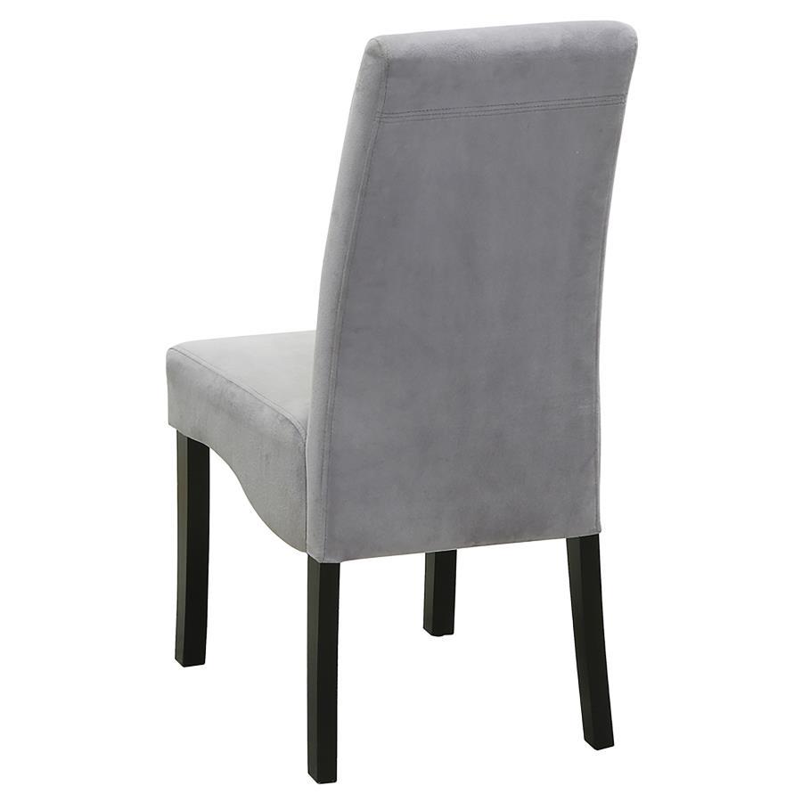 Stanton - Upholstered Dining Side Chairs (Set of 2) - Gray Chair Set modern furniture Contempo Furniture
