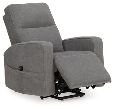 Starganza Power Lift Recliner - Gray Power Lift Recliner modern furniture Contempo Furniture