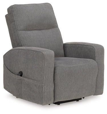 Starganza Power Lift Recliner - Gray Power Lift Recliner modern furniture Contempo Furniture