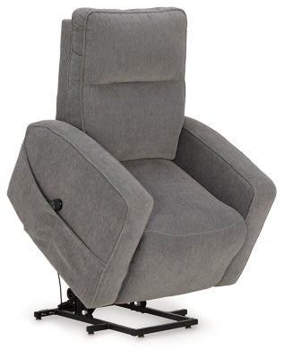 Starganza Power Lift Recliner - Gray Power Lift Recliner modern furniture Contempo Furniture