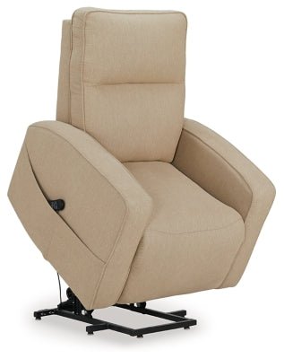Starganza Power Lift Recliner - Light Brown Power Lift Recliner modern furniture Contempo Furniture