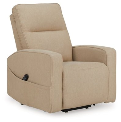 Starganza Power Lift Recliner - Light Brown Power Lift Recliner modern furniture Contempo Furniture