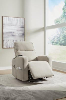 Starganza Power Lift Recliner - Pearl Silver Power Lift Recliner modern furniture Contempo Furniture