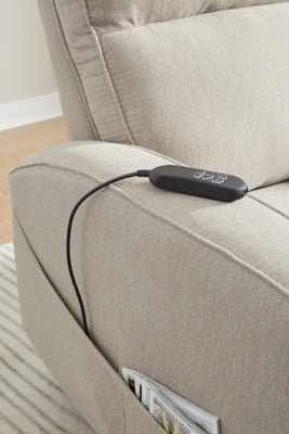 Starganza Power Lift Recliner - Pearl Silver Power Lift Recliner modern furniture Contempo Furniture
