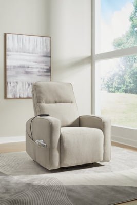 Starganza Power Lift Recliner - Pearl Silver Power Lift Recliner modern furniture Contempo Furniture