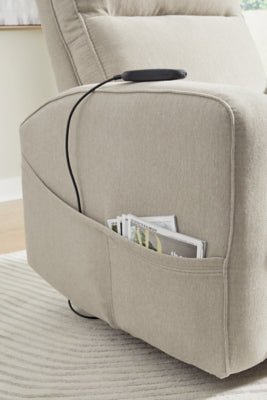 Starganza Power Lift Recliner - Pearl Silver Power Lift Recliner modern furniture Contempo Furniture