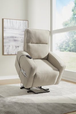 Starganza Power Lift Recliner - Pearl Silver Power Lift Recliner modern furniture Contempo Furniture