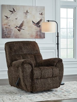 Stayfish Recliner - Dark Brown Rocker Chair modern furniture Contempo Furniture