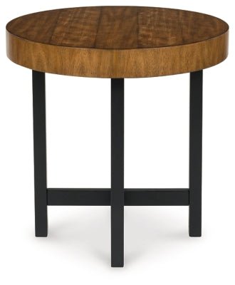 Steenlage Table (Set of 2) - Dark Brown Table Set modern furniture Contempo Furniture