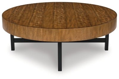 Steenlage Table (Set of 2) - Dark Brown Table Set modern furniture Contempo Furniture