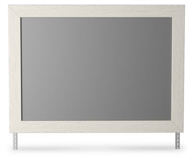 Stelsie Bedroom Mirror - White Dresser modern furniture Contempo Furniture