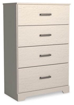 Stelsie Chest of Drawers - White Accent Chest modern furniture Contempo Furniture