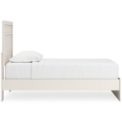 Stelsie Twin Panel Bed - White Panel Bed modern furniture Contempo Furniture