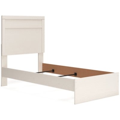 Stelsie Twin Panel Bed - White Panel Bed modern furniture Contempo Furniture