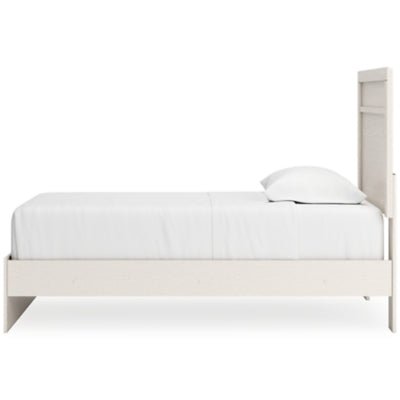 Stelsie Twin Panel Bed - White Panel Bed modern furniture Contempo Furniture