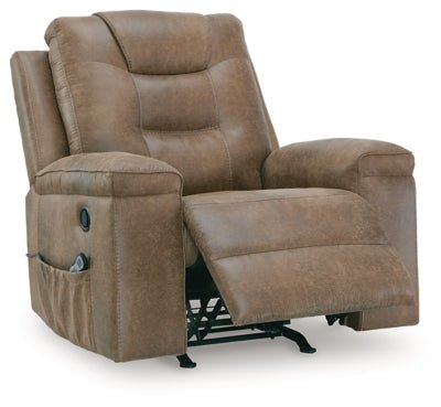 Stockworth Recliner - Light Brown Rocker Chair modern furniture Contempo Furniture