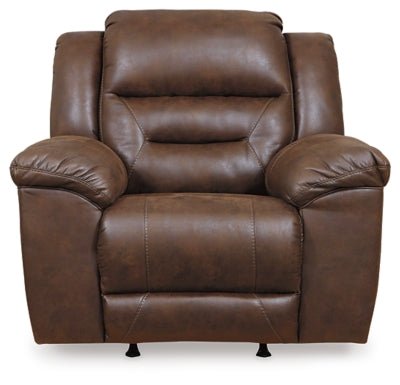 Stoneland Power Recliner - Dark Brown Rocker Chair modern furniture Contempo Furniture