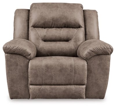Stoneland Power Recliner - Light Brown Rocker Chair modern furniture Contempo Furniture