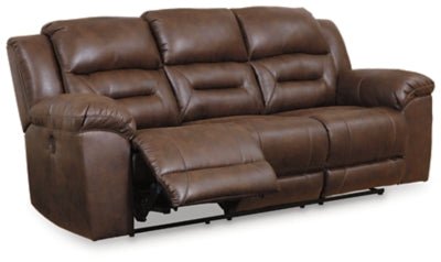 Stoneland Power Reclining Sofa - Dark Brown Power Reclining Sofa modern furniture Contempo Furniture