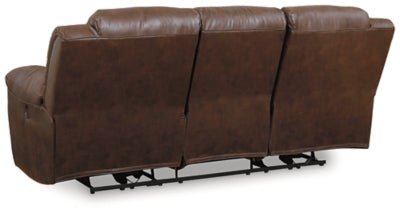Stoneland Power Reclining Sofa - Dark Brown Power Reclining Sofa modern furniture Contempo Furniture