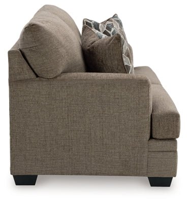 Stonemeade Loveseat - Dark Brown Stationary Loveseat modern furniture Contempo Furniture