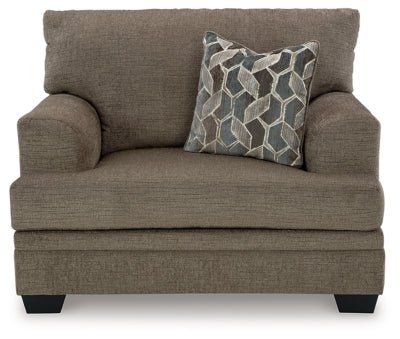 Stonemeade Oversized Chair - Dark Brown Arm Chair modern furniture Contempo Furniture