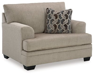 Stonemeade Oversized Chair - Light Brown Arm Chair modern furniture Contempo Furniture