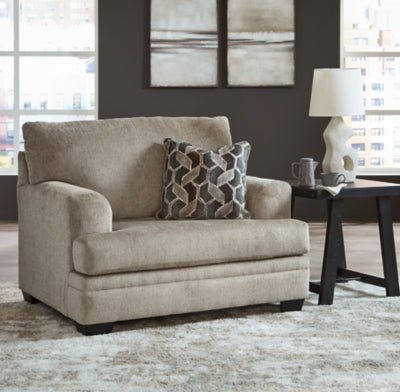 Stonemeade Oversized Chair - Light Brown Arm Chair modern furniture Contempo Furniture