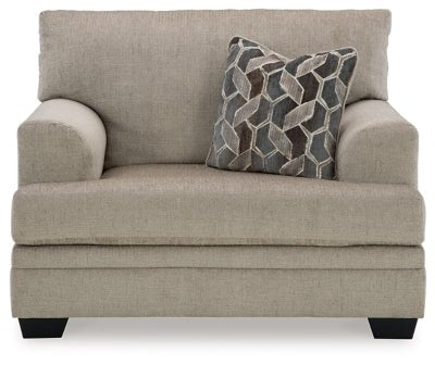 Stonemeade Oversized Chair - Light Brown Arm Chair modern furniture Contempo Furniture
