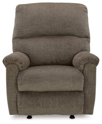 Stonemeade Recliner - Dark Brown Rocker Chair modern furniture Contempo Furniture