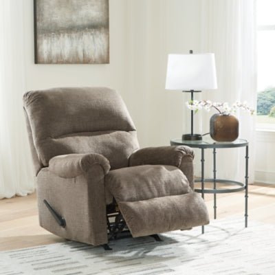 Stonemeade Recliner - Dark Brown Rocker Chair modern furniture Contempo Furniture
