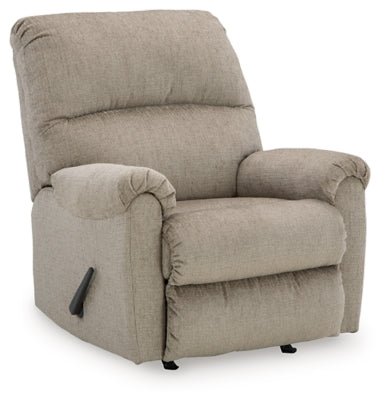 Stonemeade Recliner - Light Brown Rocker Chair modern furniture Contempo Furniture