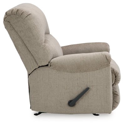 Stonemeade Recliner - Light Brown Rocker Chair modern furniture Contempo Furniture