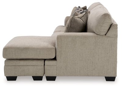 Stonemeade Sofa Chaise - Light Brown Stationary Sofa modern furniture Contempo Furniture