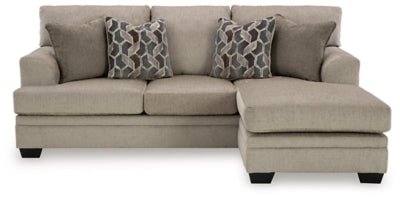 Stonemeade Sofa Chaise - Light Brown Stationary Sofa modern furniture Contempo Furniture