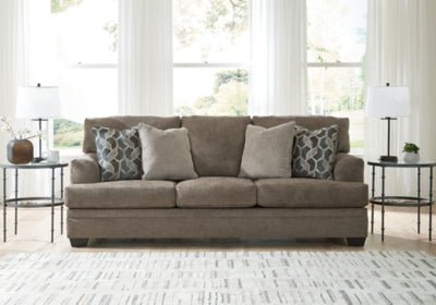 Stonemeade Sofa - Dark Brown Stationary Sofa modern furniture Contempo Furniture