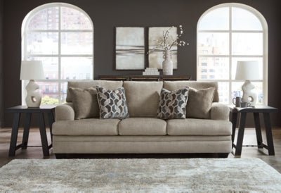 Stonemeade Sofa - Light Brown Stationary Sofa modern furniture Contempo Furniture