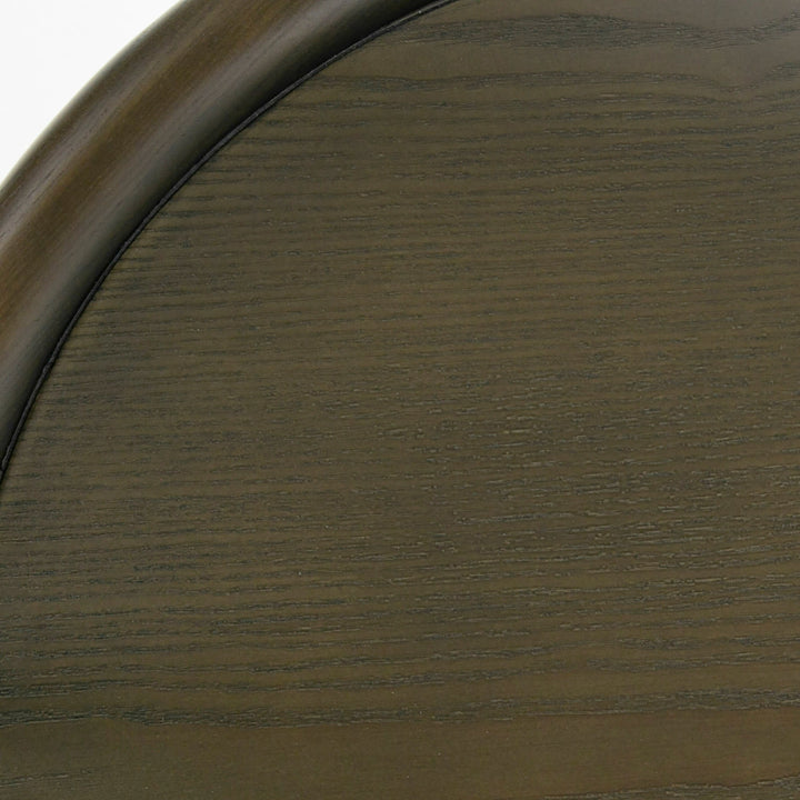 Strauss - Contemporary Brown Ash Round Nesting Table Set