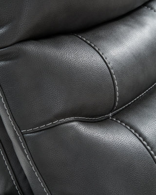 Strawbill Power Lift Recliner - Black Power Lift Recliner modern furniture Contempo Furniture