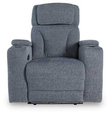 Studio Cave Power Recliner - Gray Reclining Chair modern furniture Contempo Furniture