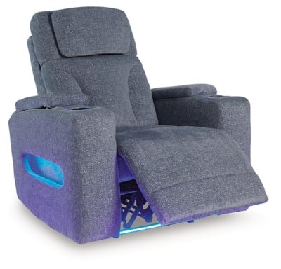 Studio Cave Power Recliner - Gray Reclining Chair modern furniture Contempo Furniture