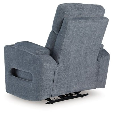 Studio Cave Power Recliner - Gray Reclining Chair modern furniture Contempo Furniture