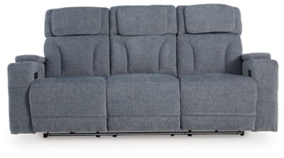 Studio Cave Power Reclining Sofa - Gray Reclining Sofa modern furniture Contempo Furniture