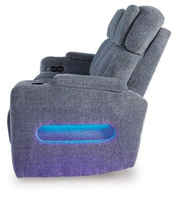 Studio Cave Power Reclining Sofa - Gray Reclining Sofa modern furniture Contempo Furniture