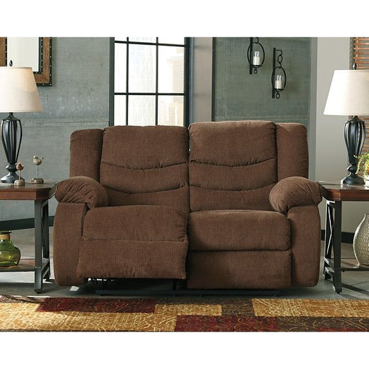 Signature Design by Ashley® Tulen Reclining Loveseat.