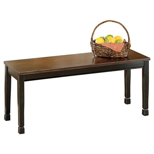 Signature Design by Ashley® Owingsville Large Dining Room Bench.