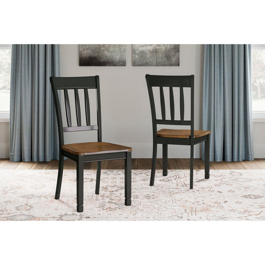 Signature Design by Ashley® Owingsville Dining Room Side Chair (2/CN).